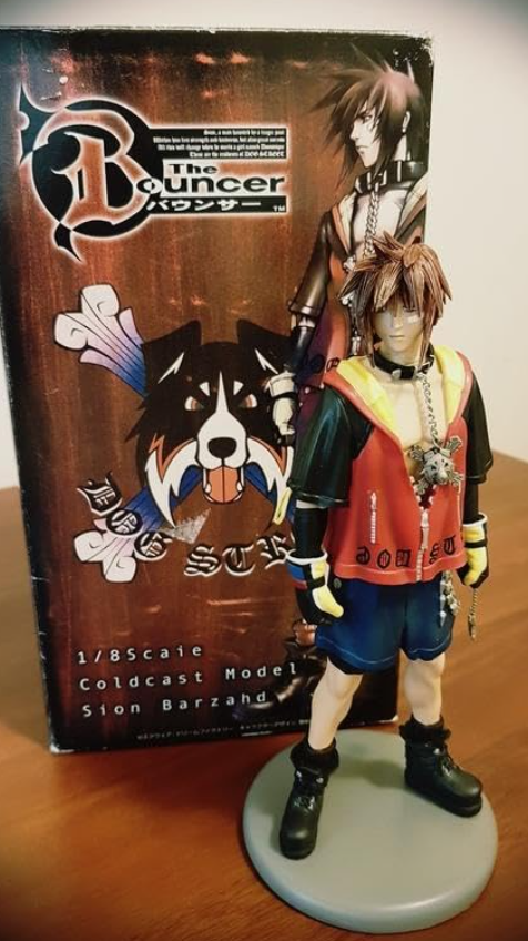 Square Enix 1/8 The Bouncer Sion Barzahd Cold Cast Resin Statue Trading Figure