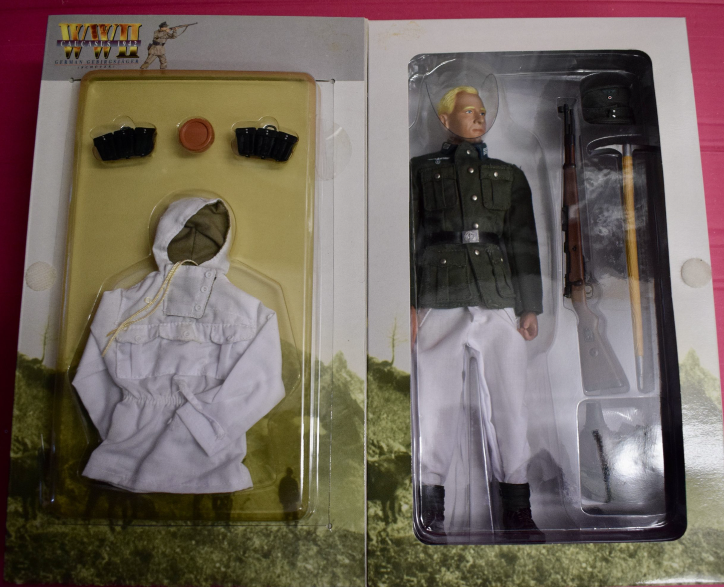 Dragon 1/6 12" WWII New Generation Caucasus 1942 German Gebirgsjager Gunther White ver Action Figure