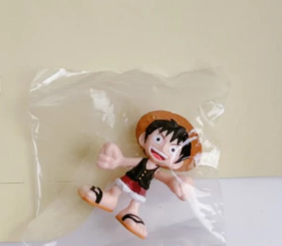 2004 One Piece The Movie The Cursed Holy Sword Limited Luffy Mini Trading Figure Set