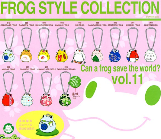 Bandai Frog Style Gashapon Collection Vol 11 12 Figure Set