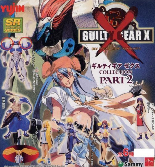 Yujin SR Gashapon Guilty Gear X GGX Part 2 6 Figure Set