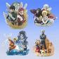 Bandai Naruto Shippuden Imagination 4 Trading Collection Figure Set