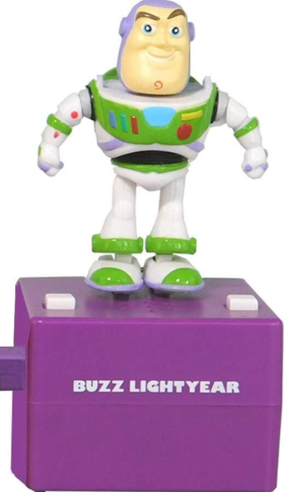 Takara Tomy Disney Pop'n Step Musical Dancing Pixar Toy Story Buzz Lightyear Trading Collection Figure