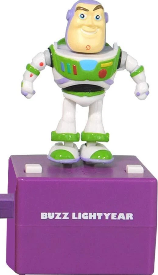 Takara Tomy Disney Pop'n Step Musical Dancing Pixar Toy Story Buzz Lightyear Trading Collection Figure