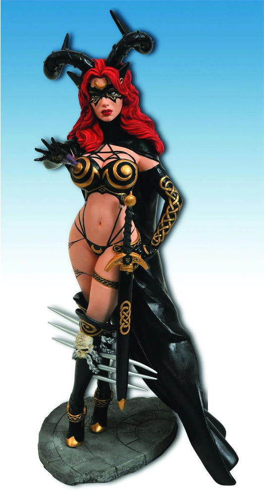 Jim Balent's BroadSword Comics Femme Fatales Tarot Witch of the Black Rose Pvc Figure