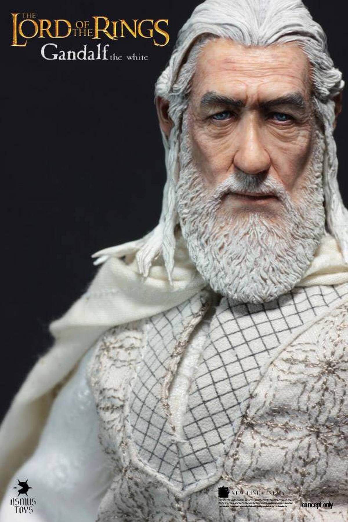 Asmus Toys 1/6 12" Heroes of Middle-Earth The Lord Of The Rings Gandolf The White Action Figure