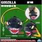 SK Japan Godzilla Head Big Gamaguchi Plush Crossbody Shoulder Side Bag Collection Figure