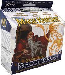 Wizkids Mage Knight MK Miniatures Figure Sorcery Booster Pack Sealed Box Random Figure