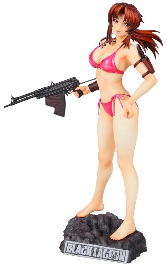 New Line 1/6 Black Lagoon Revy Swimsuit ver Pvc Figure