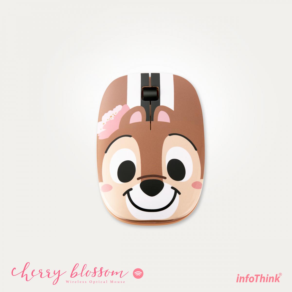 Infothink Disney Cherry Blossom Chip ver Wireless Optical Mouse