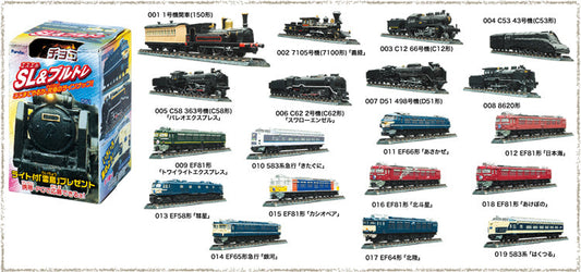 Furuta Choco Egg SL & Brutre Train Series Collection Part 1 19 Trading Figure Set