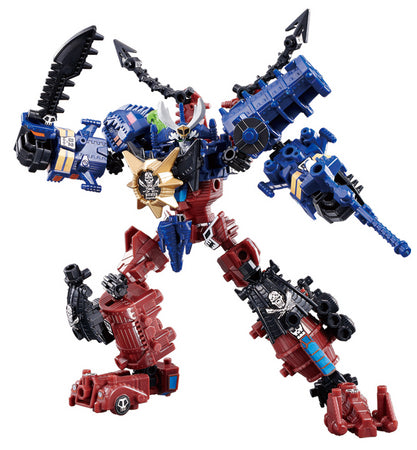 Bandai Machine Robo Mugenbine Candy Toy Series NEXT Series 3 Mugen Vortex Pirates 5 Trading Figure Set