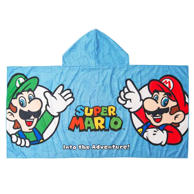 Nintendo Super Mario Bros Taiwan Shin Kong Mitsukoshi Limited Hooded Towel