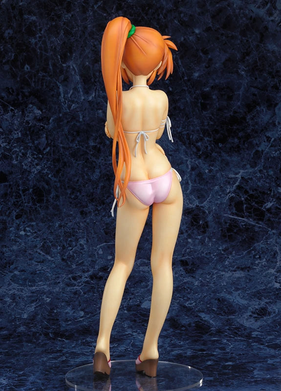 Gift 1/4 Magical Girl Lyrical Nanoha StrikerS Nanoha Takamachi Swimsuit Bikini ver PVC Figure