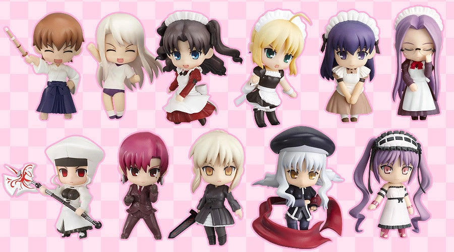 Good Smile 2012 Nendoroid Petite Fate Stay Night Hollow Ataraxia Sealed Box 12 Trading Figure Set