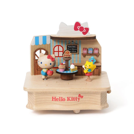 Wooderful Life x Sanrio Hello Kitty The Magic Flute 6" Wooden Music Box Trading Figure