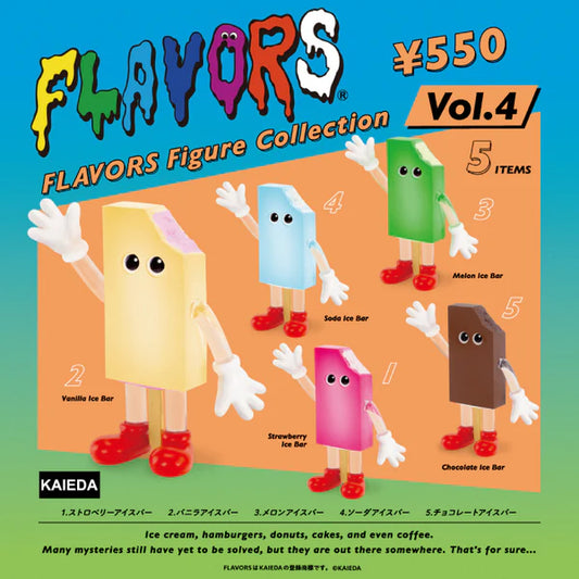 Flavors Gashapon Vol 4 5 Collection Figure Set