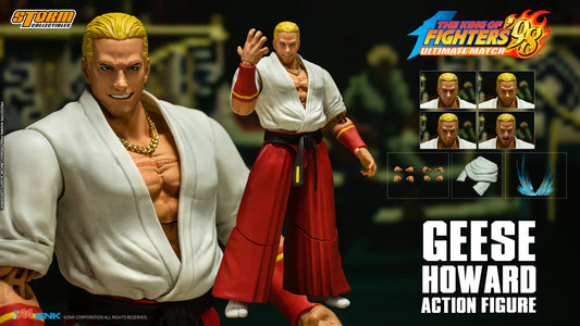 Storm Toys 1/12 Collectibles KOF The King of Fighters 98 UM Ultimate Match Geese Howard Action Figure