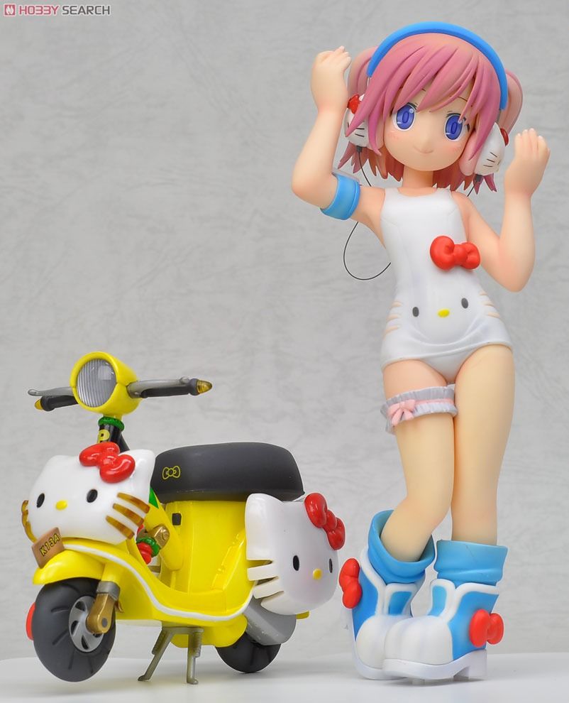 Griffon Hello Kitty to Issho Pop's Kittyler Shizuku Minase Pvc Figure