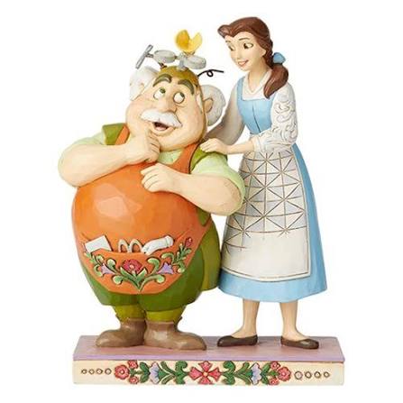 Enesco 6002806 Jim Shore Disney Traditions Beauty and the Beast Belle Devoted Daughter Collection Figure