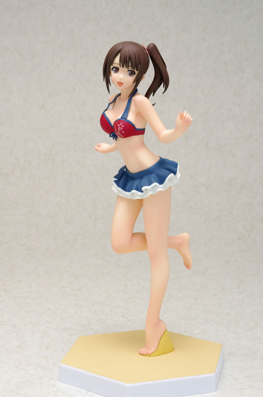 Wave 1/10 Beach Queens Tari Tari Sawa Okita Swimsuit Bikini Pvc Figure