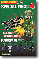 Medicom Toy Kubrick 100% MSFS Special Force 4 Sealed Box 24 Random Action Figure Set