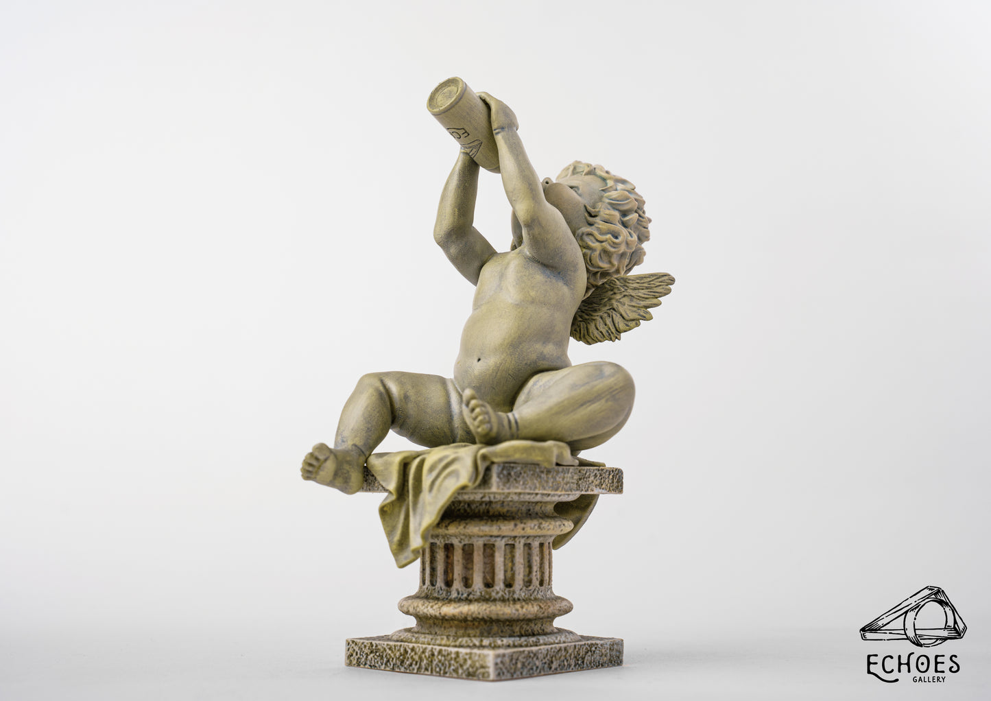Echoes Gallery Cherub Drunk Angel 6" Figure