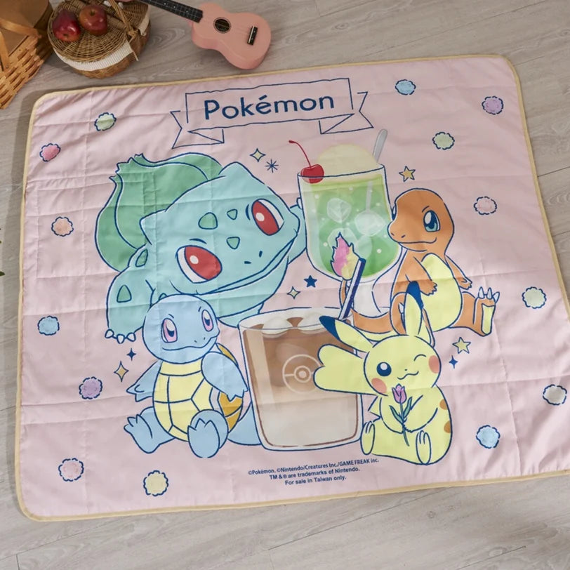 Pokemon Pocket Monsters Taiwan Family Mart Limited Spring Picnic Mat