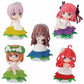 Bandai Hugcot Gashapon The Quintessential Quintuplets Part 2 5 Collection Figure Set