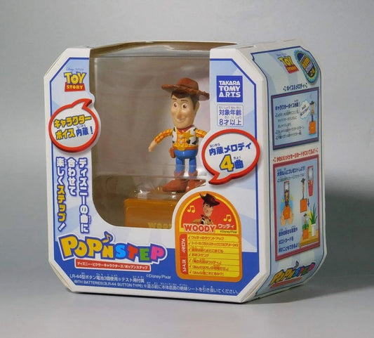 Takara Tomy Disney Pop'n Step Musical Dancing Pixar Toy Story Woody New Package ver Trading Figure