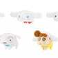 Bandai Hugcot Gashapon Sanrio Cinnamoroll x Crayon Shin Chan 5 Collection Figure Set