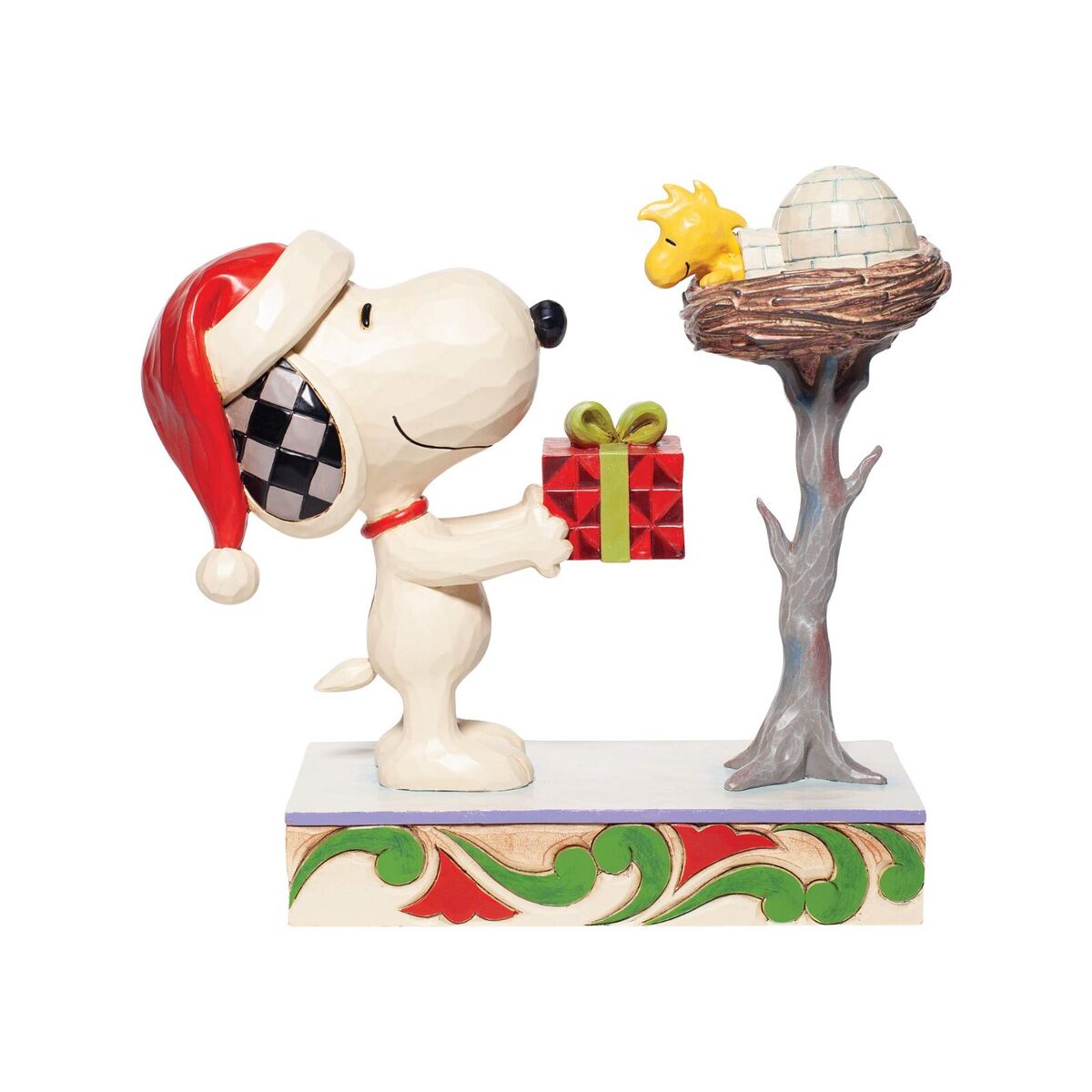 Enesco 6006938 Jim Shore The Peanuts Snoopy A Snowy Gift Collection Figure