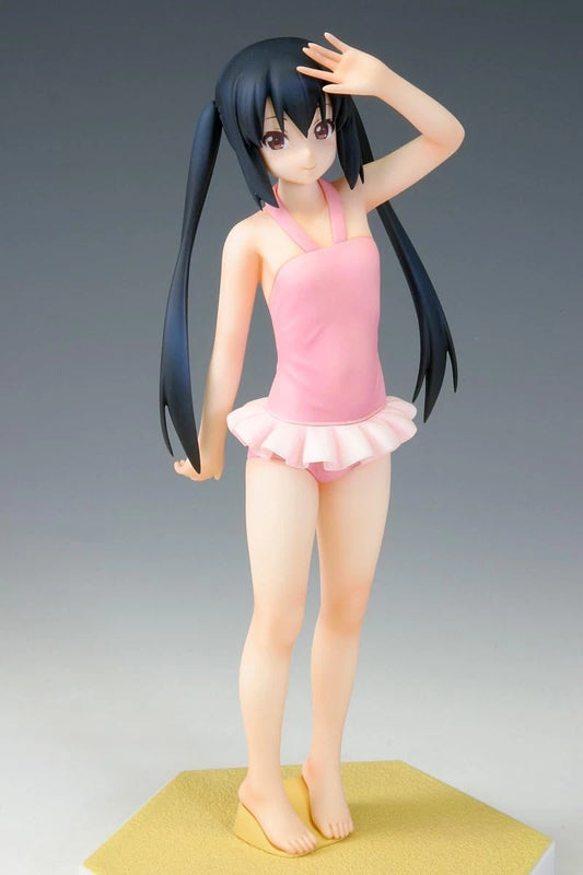 Wave 1/10 Beach Queens K-On Azusa Nakano Swimsuit Bikini Pvc Figure