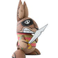 The Loyal Subjects Joe Ledbetter Chaos Bunnies Pirate Bunny 10" Vinyl Figure