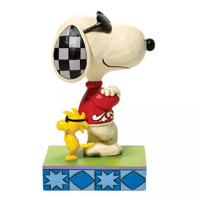 Enesco 6010115 Jim Shore The Peanuts Snoopy Cool Pals Collection Figure