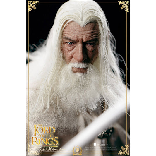 Asmus Toys 1/6 12" LOTR003 Heroes of Middle-Earth The Lord Of The Rings Gandolf The White w/ Horse Action Figure