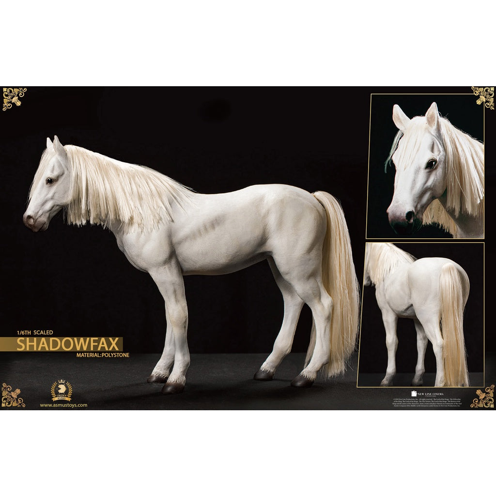 Asmus Toys 1/6 12" LOTR003 Heroes of Middle-Earth The Lord Of The Rings Gandolf The White w/ Horse Action Figure