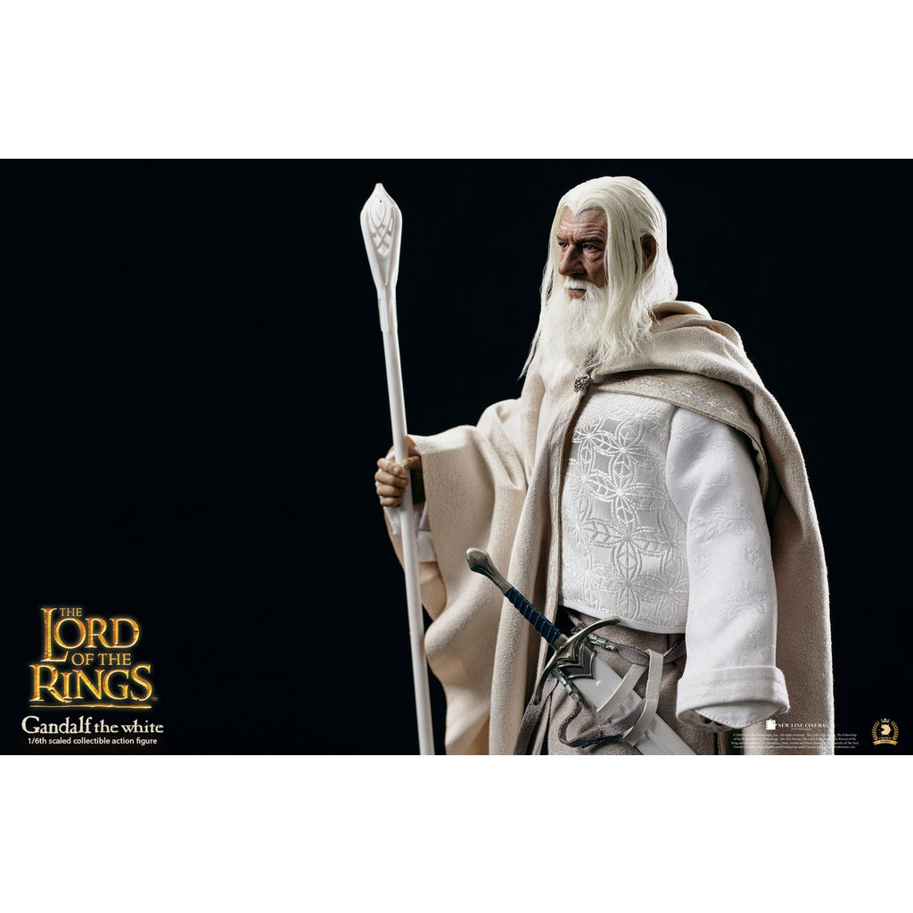 Asmus Toys 1/6 12" LOTR003 Heroes of Middle-Earth The Lord Of The Rings Gandolf The White w/ Horse Action Figure