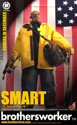 Brothersfree 1/6 12" Brothersworker Smart Action Figure