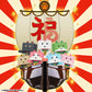 Sentinel Toys Yotsuba Cat in Danboard Danbo Nyanboard Mini 2017 ver 7+1 Secret 8 Action Figure