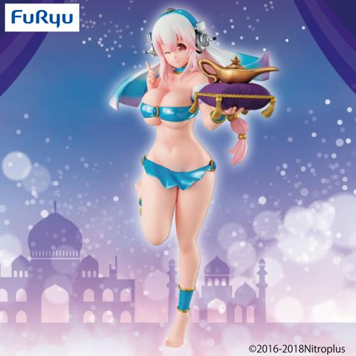 Furyu Nitro Super Sonico Fairy Tale Series Genie of the Lamp ver PVC Figure