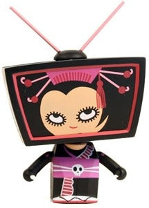 Kaching Brands TV Heads Artist Series Mizna Wada ver 3" Vinyl Figure