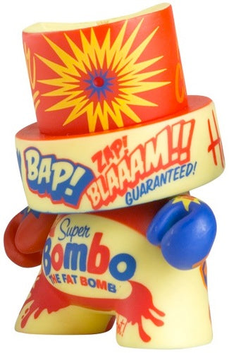 Kidrobot Fatcap Series 3 Queen Andrea Super Bombo ver 3" Vinyl Figure