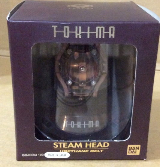 Bandai 1999 Tokima Steam Head Urethane Belt Robot Transformer Watch Action Figure