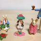 Bandai The World Of Peter Rabbit Collection Blue Box Ver 3 Figure Set Used