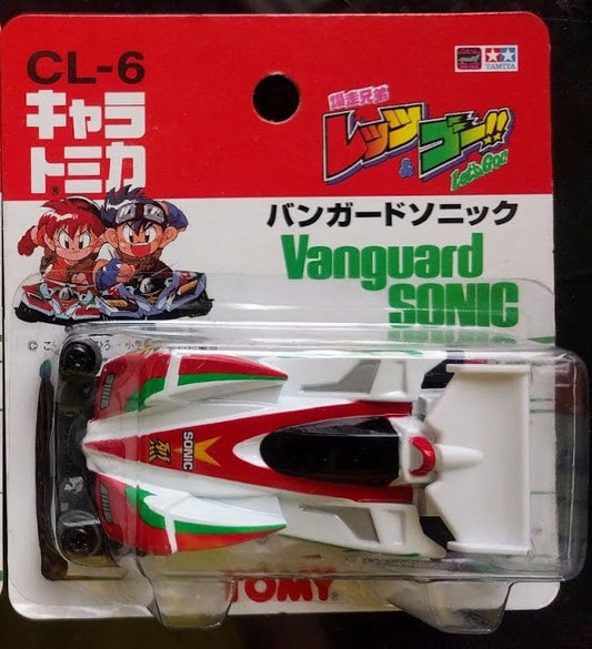 Tomy Bakusou Kyoudai Let's & Go !! CL-6 Vanguard Sonic Mini Car Figure