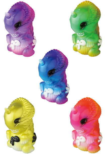 Medicom Toy VAG Vinyl Artist Gacha Gashapon Series 15 Candie Bolton Bake Kujira 5 2" Figure Set