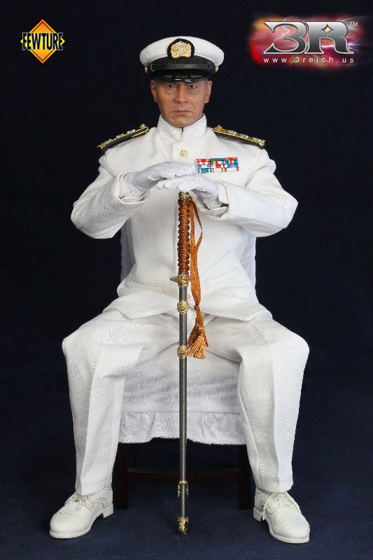 3 Reich x Fewture 12" 1/6 JP611 Toshiro Mifune Commander In Chief Of Combined Fleet Summer Clothes Version Action Figure