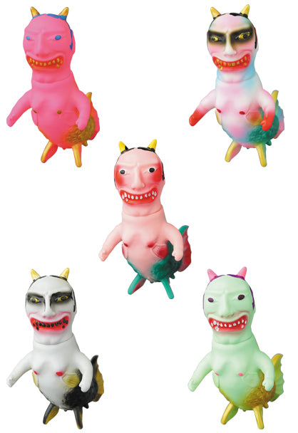 Medicom Toy VAG Vinyl Artist Gacha Gashapon Series 10 Blood Guts Toys Namanari Mermaid 5 2" Figure Set