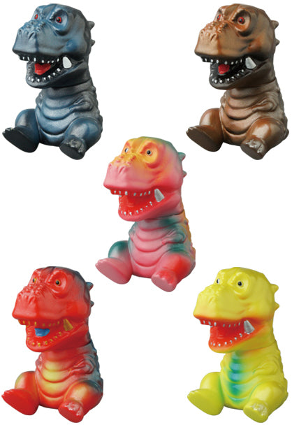 Medicom Toy VAG Vinyl Artist Gacha Gashapon Series 18 Cojica Toys Dinosaur Beast Egg Chilab 5 2" Figure Set